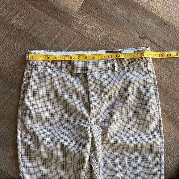 H&M Slim Fit Pants Houndstooth Plaid 33 Regular Men’s Preppy - Picture 10 of 15